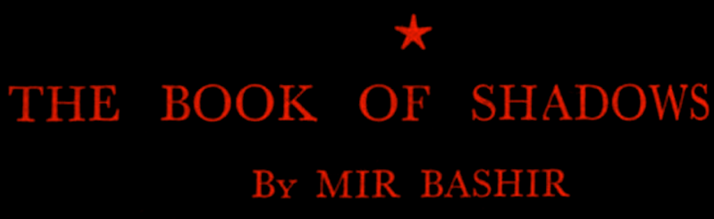 Book of Shadows Title